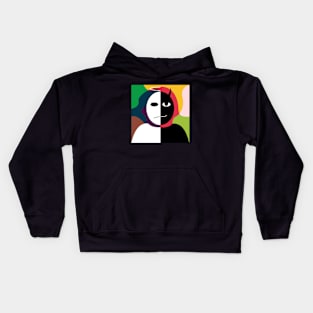 Colorful Angels And Devils Kids Hoodie